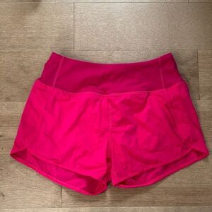 Vibrant Pink Women's Athletic Shorts
